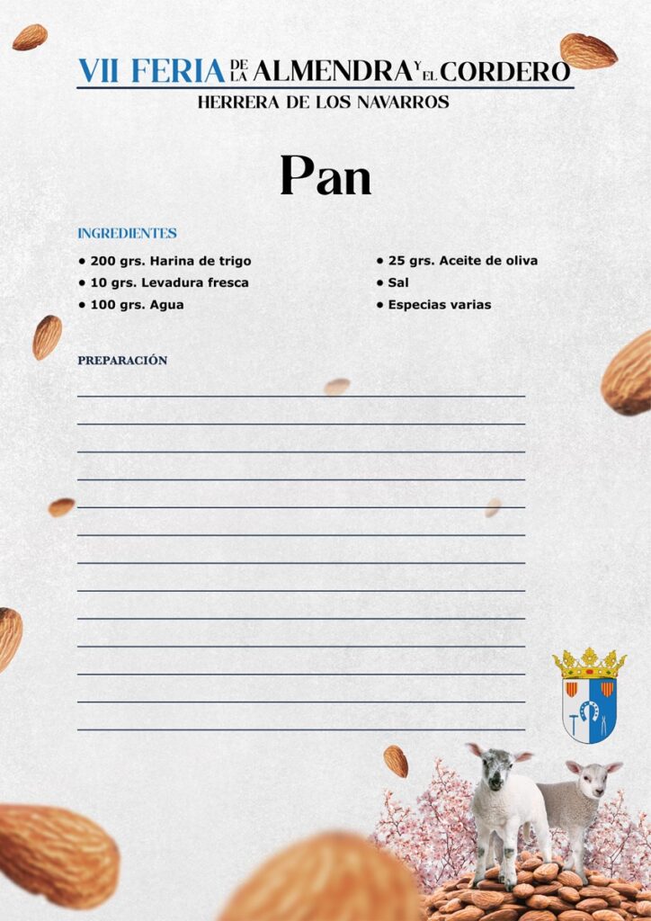 receta pan