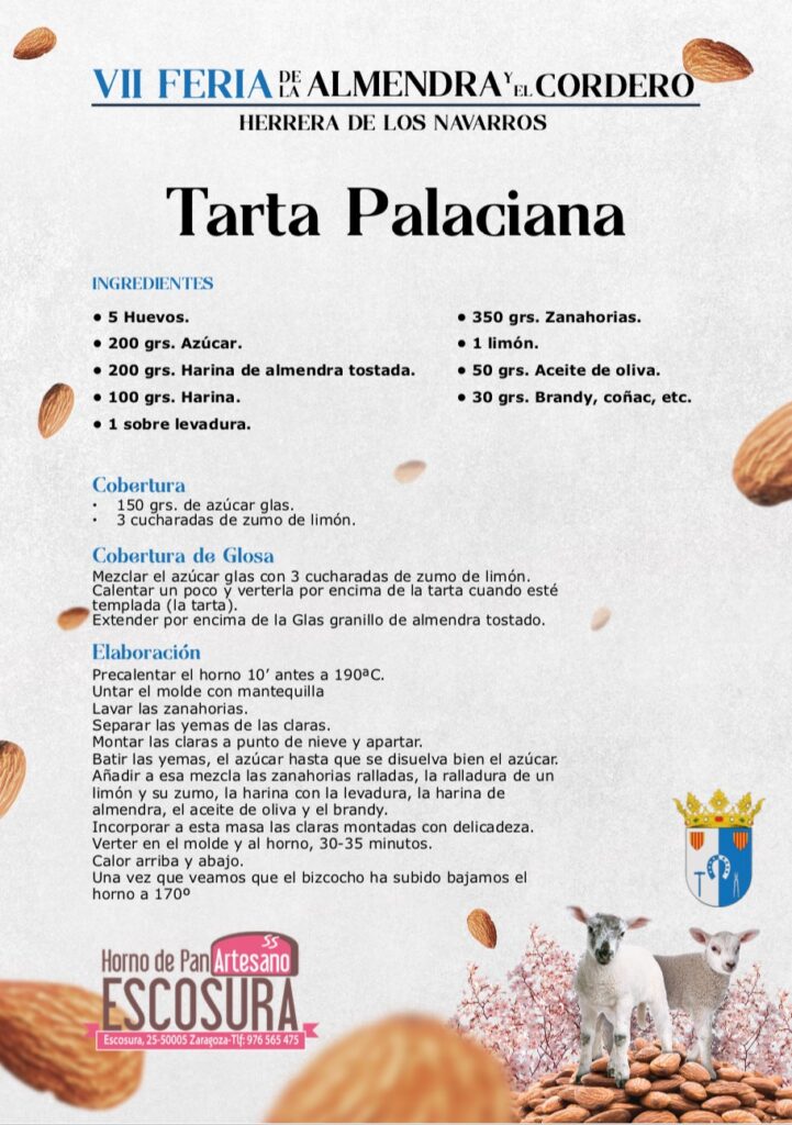 receta tarta palaciana